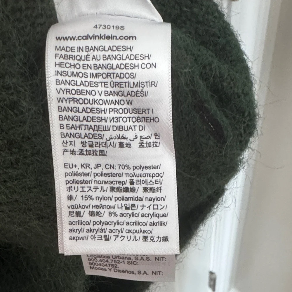 Calvin Klein Jeans Forest Green Crew Neck Sweater